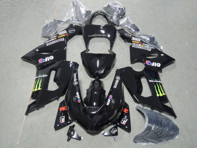 Kit Completo Carenado Kawasaki ZX6R 2005-2006 - 3M Touch4 Monster Negro Kit Completo Carenado Kawasaki ZX6R 2005-2006 - 3M Touch4 Monster Negro