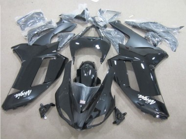 Kit Completo Carenado Kawasaki ZX6R 2007-2008 - Negro Blanco