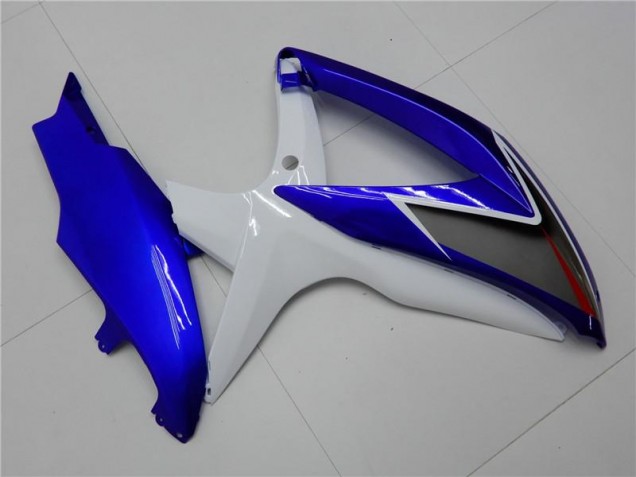 Kit Completo Carenado Suzuki GSXR 600 / 750 K8 2008-2010 - Blanco Azul Kit Completo Carenado Suzuki GSXR 600 / 750 K8 2008-2010 - Blanco Azul