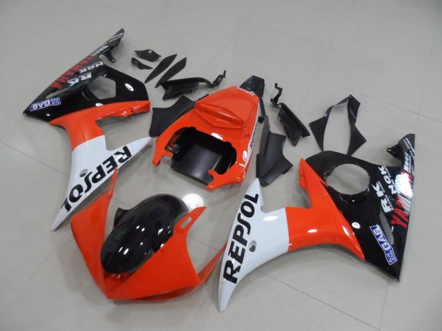 Kit Completo Carenado Yamaha R6 2003-2005 - Repsol Kit Completo Carenado Yamaha R6 2003-2005 - Repsol