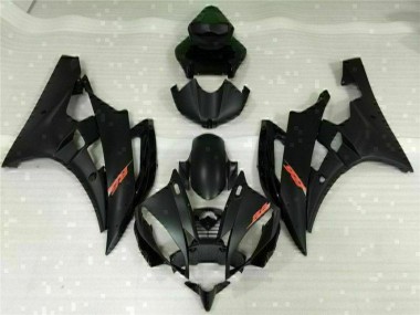 Kit Completo Carenado Yamaha R6 2006-2007 - Negro