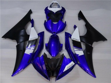 Kit Completo Carenado Yamaha R6 2008-2016 - Azul Negro