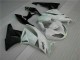 Kits ABS Carenado Kawasaki ZX6R 2009-2012 - Blanco Negro Kits ABS Carenado Kawasaki ZX6R 2009-2012 - Blanco Negro