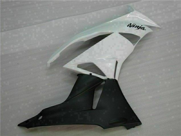 Kits ABS Carenado Kawasaki ZX6R 2009-2012 - Blanco Negro Kits ABS Carenado Kawasaki ZX6R 2009-2012 - Blanco Negro
