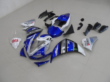 Kits ABS Carenado Yamaha R1 2012-2014 - Azul Blanco