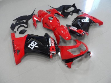 Kits Carenado Kawasaki ZX 250R 2008-2012 - Rojo Negro
