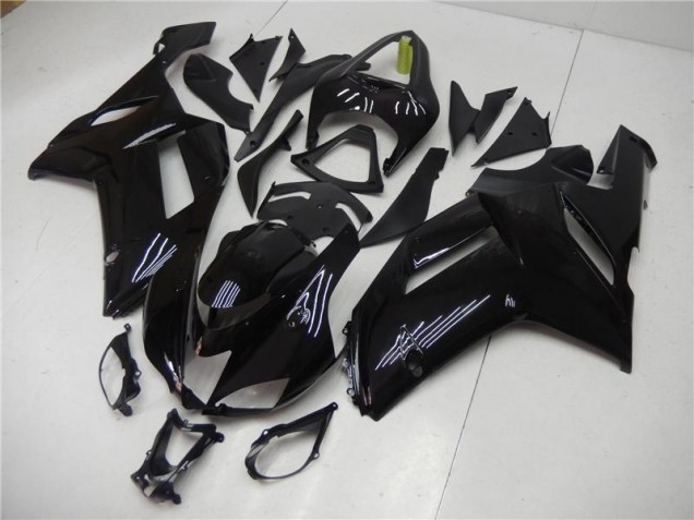 Kits Carenado Kawasaki ZX6R 2007-2008 - Brillante Negro Kits Carenado Kawasaki ZX6R 2007-2008 - Brillante Negro