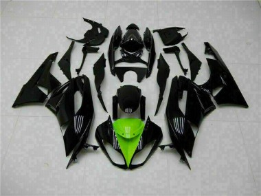Kits Carenado Kawasaki ZX6R 2009-2012 - Negro Verde