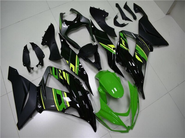 Kits Carenado Kawasaki ZX6R 2013-2018 - Verde Negro Kits Carenado Kawasaki ZX6R 2013-2018 - Verde Negro
