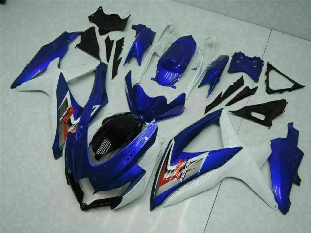 Kits Carenado Suzuki GSXR 600 / 750 K8 2008-2010 - Azul Blanco Kits Carenado Suzuki GSXR 600 / 750 K8 2008-2010 - Azul Blanco