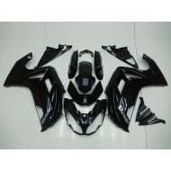Kits Completo Carenado ABS Kawasaki EX650 2012-2016 - Brillante Negro