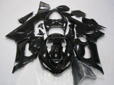 Kits Completo Carenado ABS Kawasaki ZX6R 2005-2006 - Negro