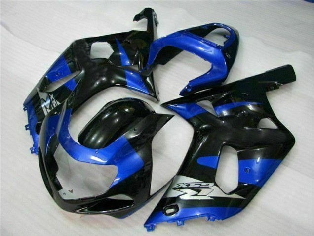 Kits Completo Carenado ABS Suzuki GSXR 600 / 750 K1 K2 K3 2001-2003 - Azul Negro Kits Completo Carenado ABS Suzuki GSXR 600 / 750 K1 K2 K3 2001-2003 - Azul Negro