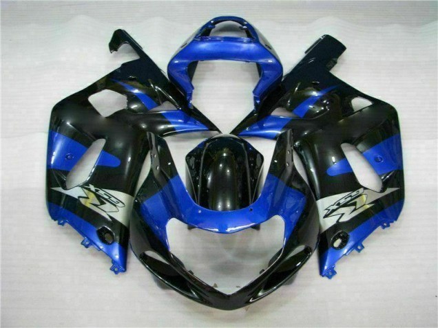 Kits Completo Carenado ABS Suzuki GSXR 600 / 750 K1 K2 K3 2001-2003 - Azul Negro Kits Completo Carenado ABS Suzuki GSXR 600 / 750 K1 K2 K3 2001-2003 - Azul Negro