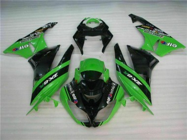 Kits Completo Carenado Kawasaki ZX6R 2009-2012 - Negro Verde