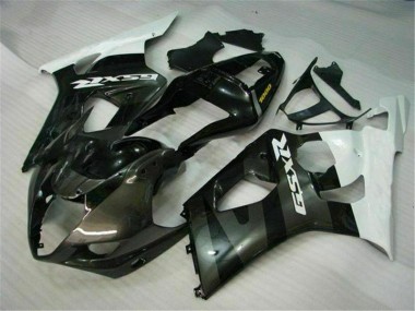 Kits Completo Carenado Suzuki GSXR 1000 K3 2003-2004 - Blanco Negro