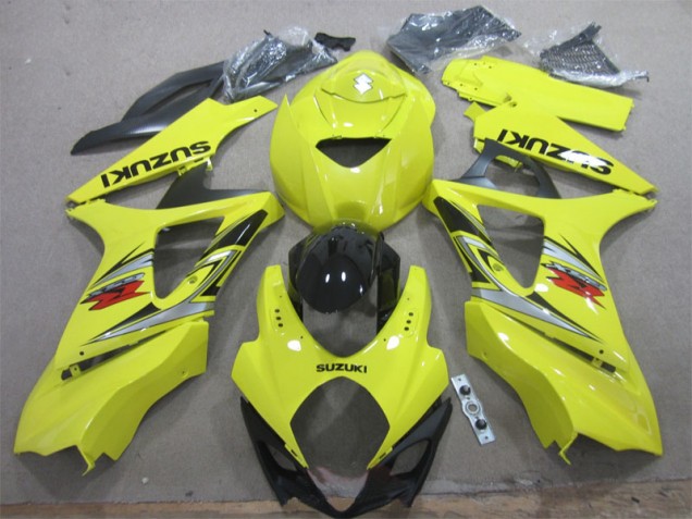 Kits Completo Carenado Suzuki GSXR 1000 K7 2007-2008 - Amarillo Negro