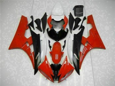 Kits Completo Carenado Yamaha R6 2006-2007 - Rojo Negro