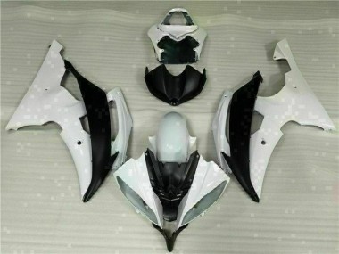 Kits Completo Carenado Yamaha R6 2008-2016 - Blanco Negro