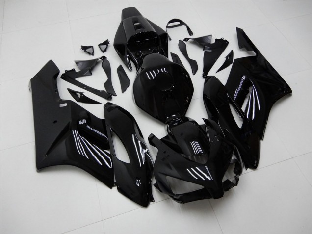 Carenados Moto Honda CBR1000RR 2004-2005 - Negro Brillante Negro Mate