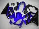 Kits Carenado Moto Honda CBR600 F4i 2004-2007 - Azul Negro Brillante