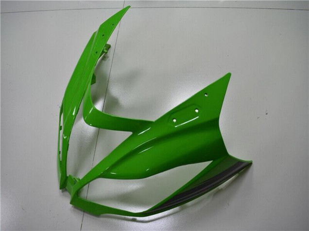 Carenado Moto Kawasaki ZX6R 2013-2018 - Verde Negro Brillante
