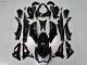 Carenados Moto Kawasaki Z800 2013-2018 - Negro Brillante Rojo Plata