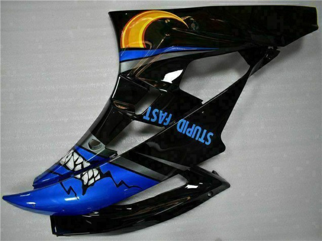Carenados Moto Yamaha YZF R6 2006-2007 - Amarillo Azul Rojo Negro Brillante Tiburón