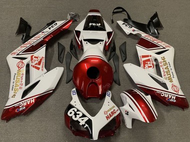 Carenados Moto Honda CBR1000RR 2004-2005 - Blanco Rojo Musashi 634
