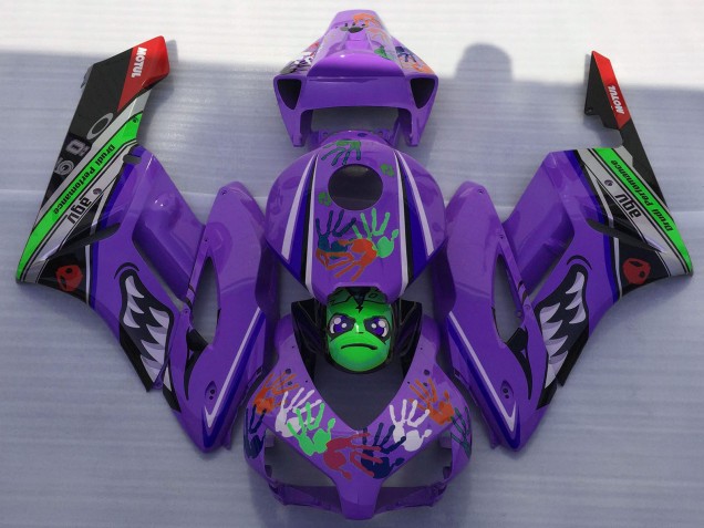 Carenados Moto Honda CBR1000RR 2004-2005 - Púrpura Verde Negro Rojo Tiburón