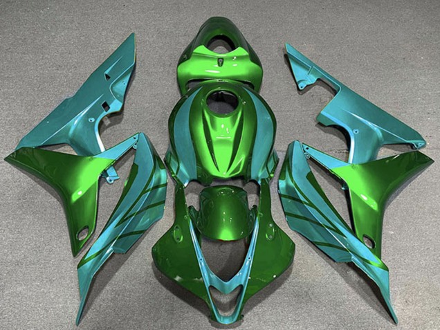 Carenados Moto Honda CBR600RR 2007-2008 - Verde Azul Verdoso