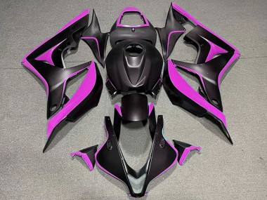 Carenados Moto Honda CBR600RR 2007-2008 - Rosa Negro Mate