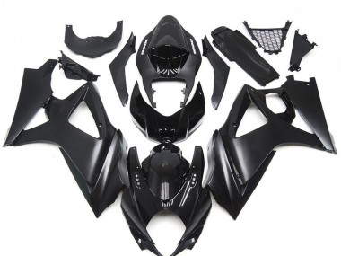 Kits Carenado Moto Suzuki GSXR 1000 2007-2008 - Negro Brillante Negro Mate