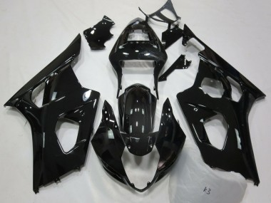 Carenados Moto Suzuki GSXR 1000 2003-2004 - Negro Brillante
