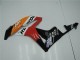 Carenado Moto Honda CBR600RR 2007-2008 - Naranja Blanco Rojo Negro Brillante Repsol