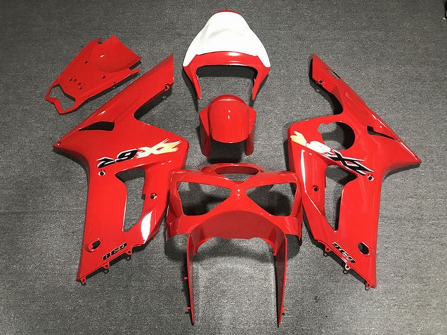 Carenados Moto Kawasaki ZX6R 2003-2004 - Rojo 636
