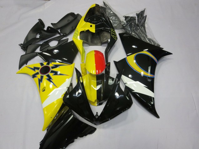 Carenados Moto Yamaha R1 2012-2014 - Amarillo Negro Rojo