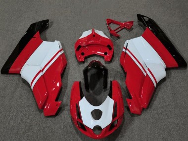 Carenados Moto Ducati 749 999 2003-2004 - Blanco Rojo Negro Brillante