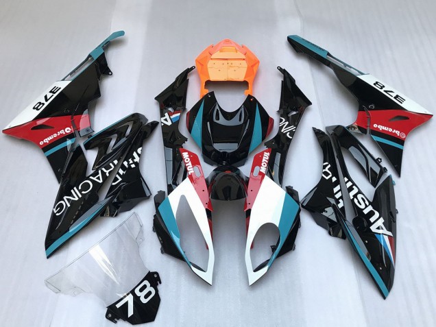 Carenados Moto BMW S1000RR 2009-2014 - Blanco Azul Rojo Naranja Motul Austin Carrera