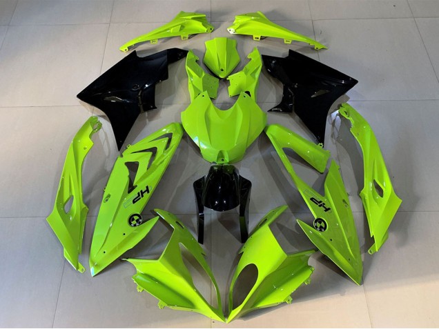 Carenados Moto BMW S1000RR 2009-2014 - Alta Visibilidad Amarillo Negro Brillante HP