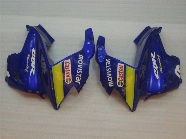 Carenados Moto Honda CBR600 F3 1995-1996 - Azul Verde Amarillo MoviStar Rojo Castrol