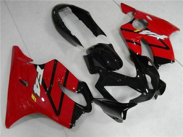 Carenado Moto Honda CBR600 F4i 2004-2007 - Rojo Negro Brillante