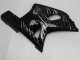 Carenados Moto Suzuki GSXR 600/750 2001-2003 - Negro Brillante Plata Llama
