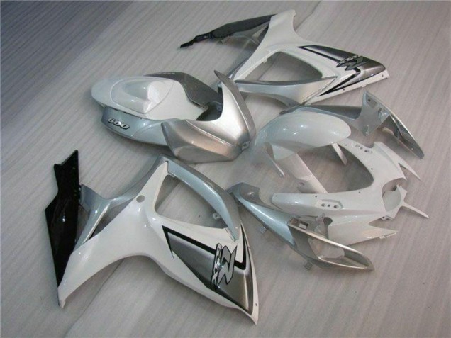 Carenados Moto Suzuki GSXR 600/750 2006-2007 - Blanco Plata
