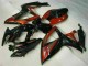 Carenados Moto Suzuki GSXR 600/750 2006-2007 - Negro Brillante Rojo