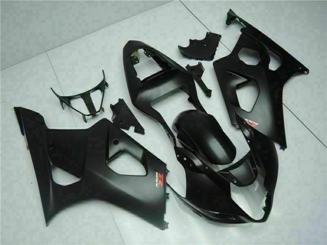 Carenados Moto Suzuki GSXR 1000 2003-2004 - Negro Mate Rojo