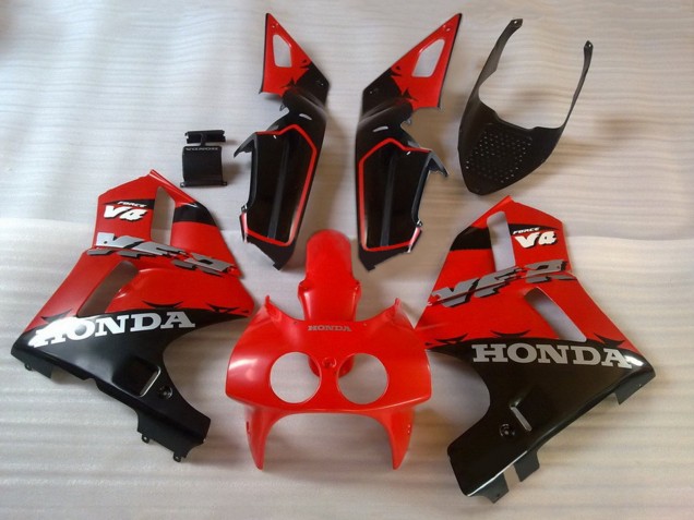 Carenados Moto Honda VFR400R NC30 1988-1992 - Rojo Negro