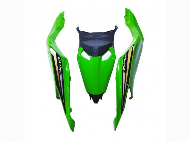 Carenados Moto Kawasaki ZX25R ZX-25R 2019-2025 - Verde Negro Rojo Honeycomb