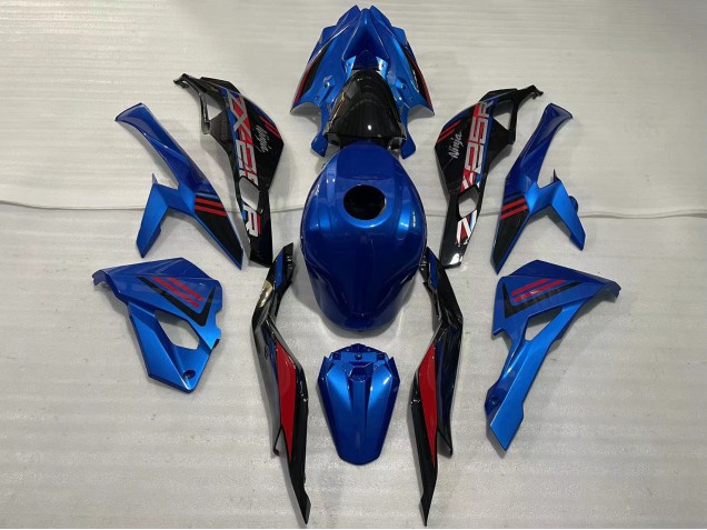 Carenados Moto Kawasaki ZX25R ZX-25R 2019-2025 - Azul Rojo Gris