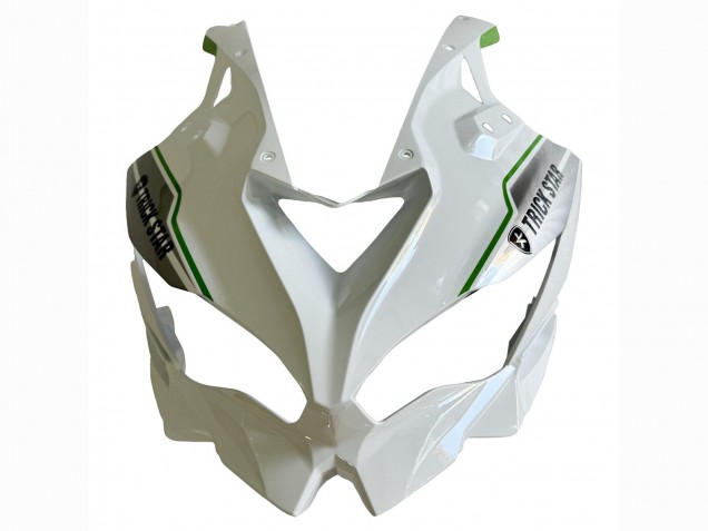 Carenados Moto Kawasaki ZX25R ZX-25R 2019-2025 - Blanco Plata Verde Negro Trick Star